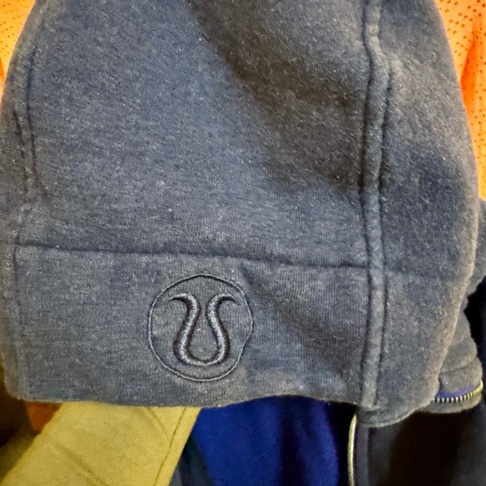 Lululemon Scuba Full Zip Hoodie Navy Blue Size‎ 4